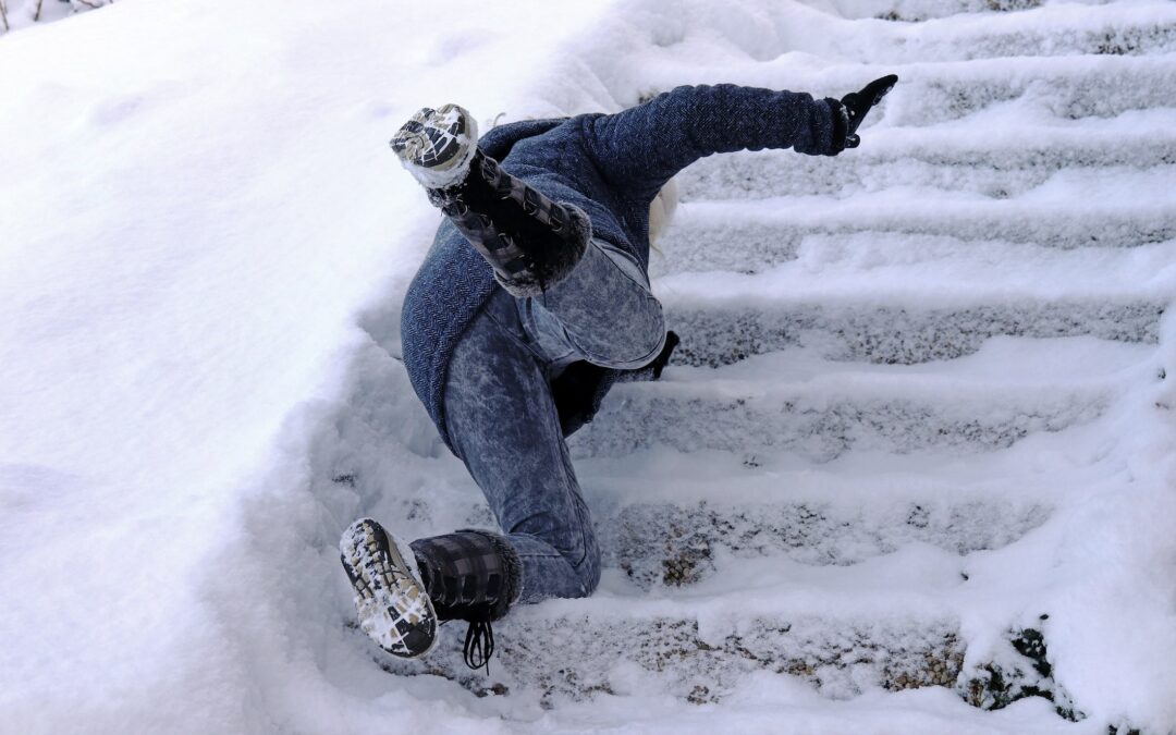 Snow, Ice, fall, slip and fall, New York, Winter, Accident