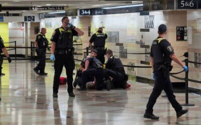 They Came to Catch a Train. They Left in an Ambulance.